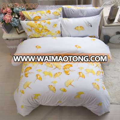 Factory Price 60S Hypoallergenic 6Pcs Super Soft King Size 100% Cotton Bedding Comforter Sets