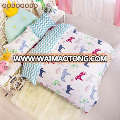 Wholesale Price Comforter Sets Custom 100% Cotton Luxury King Size Kid 3D Printed Bedding Set