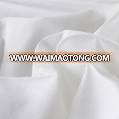 100% cotton high quality white sateen plain bed sheet fabric