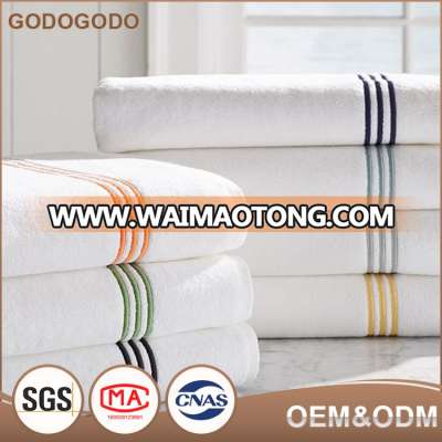 China Supply Wholesale Price Customize 100 % Cotton Microfiber Fabric Elastic Hotel Microfibe Bath Towel